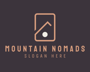 Mountain Travel Mobile Phone logo design