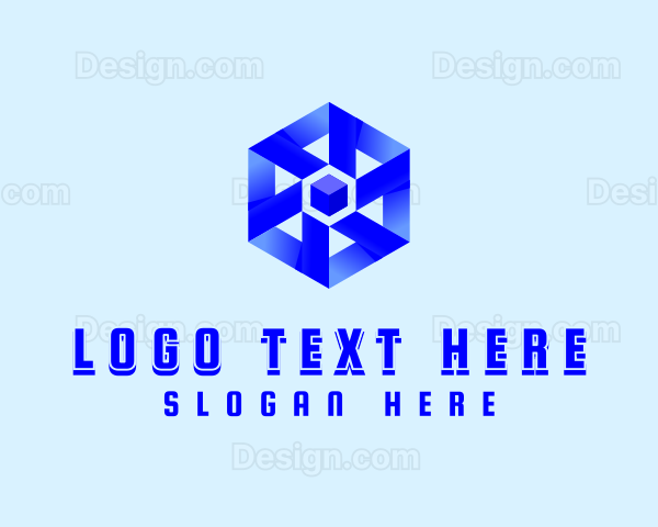 Technology Software Cube Logo