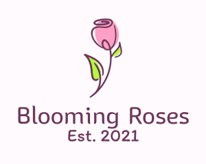 Rosebud Makeup Spa  logo design