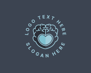 Brain Heart Mental Health Logo