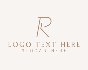 Professional Company Letter R logo