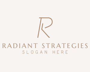 Professional Company Letter R logo