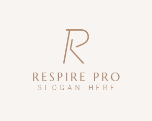 Professional Company Letter R logo design