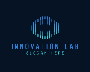 Biotechnology Science Lab logo design