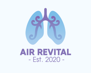 Respiratory Lung Organ logo