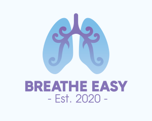 Respiratory Lung Organ logo