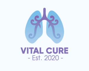 Respiratory Lung Organ logo