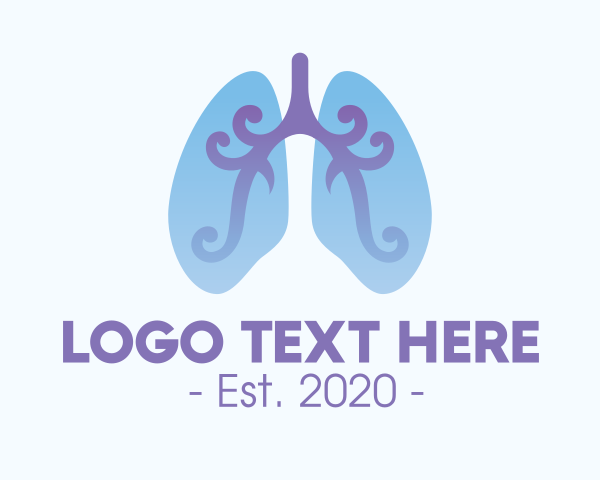 Respiratory System logo example 3