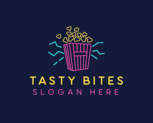 Popcorn Movie Snack logo