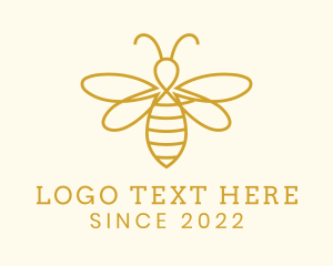 Honey Bee Insect logo