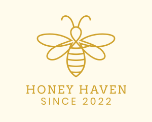 Honey Bee Insect logo