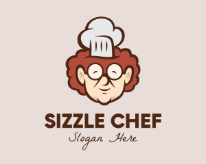 Grandma Chef Cook logo design