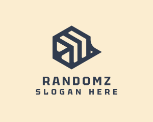 Geometric Cube Business logo