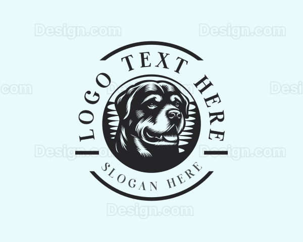 Veterinary Pet Dog Logo