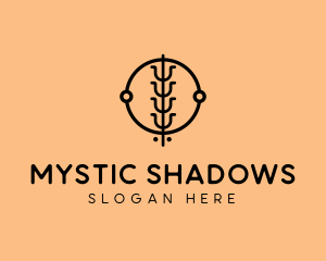 Circuit Mystical Spiritual logo design