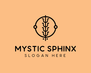 Circuit Mystical Spiritual logo design