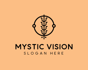 Circuit Mystical Spiritual logo design