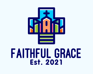 Multicolor Catholic Church  logo