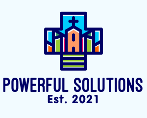 Multicolor Catholic Church  logo