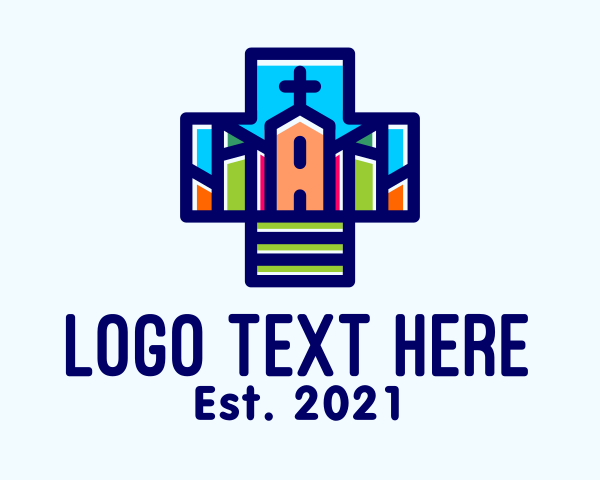 Multicolor Catholic Church  logo