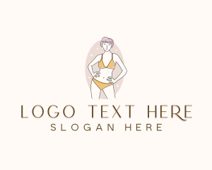 Swimwear Bikini Model logo