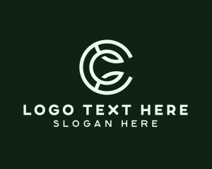 Professional Business Letter C logo design