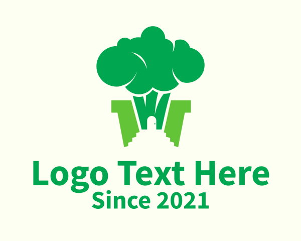 Broccoli logo example 4