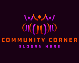 Wheelchair Community Support logo design