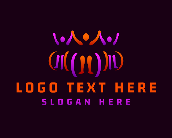 Wheelchair logo example 3