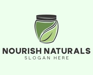 Fermented Leaf Jar  logo