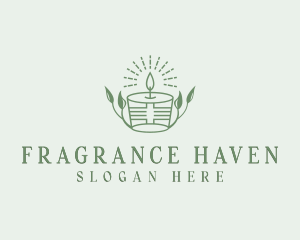 Eco Scented Candle  logo design