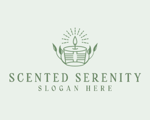 Eco Scented Candle  logo design