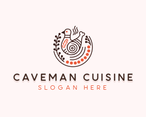 Chicken Dining Cuisine logo design