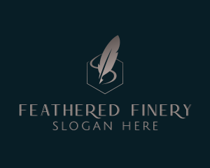 Feather Author Publishing logo design