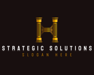 Pillar Consulting Letter H logo