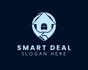 House Dealer Realtor logo design