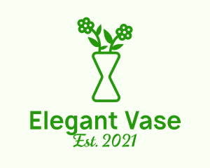 Minimalist Flower Vase  logo