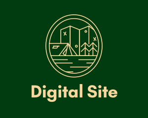 Minimalist Camping Site  logo