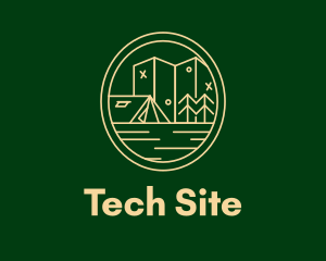 Minimalist Camping Site  logo