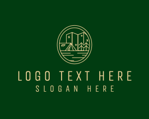 Minimalist Camping Site  logo