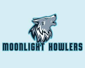 Wolf Animal Gamer logo