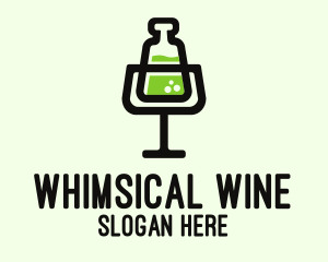 Wine Glass Lab logo design