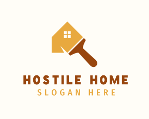 Home Renovation Paint logo design