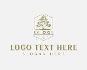 Forestry Tree Planting Logo