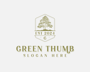 Forestry Tree Planting logo design