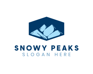 Adventure Mountain Peak logo design