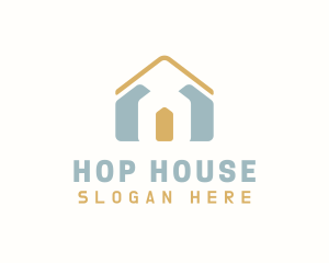 Town House Roof logo design