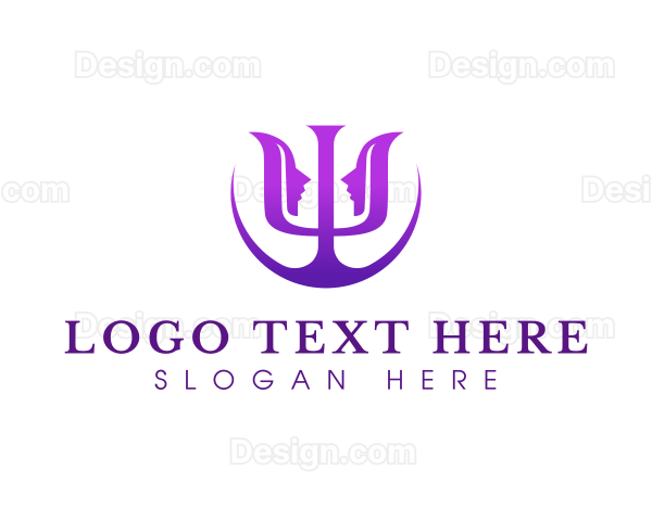 Psychology Therapy Mental Logo