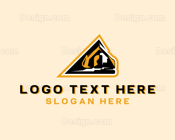 Industrial Excavation Construction Logo