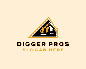 Industrial Excavation Construction  logo design